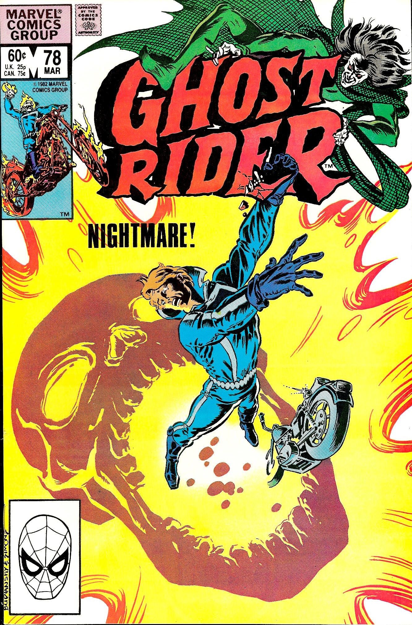 Ghost Rider #78 (1982) 8.5 VF+