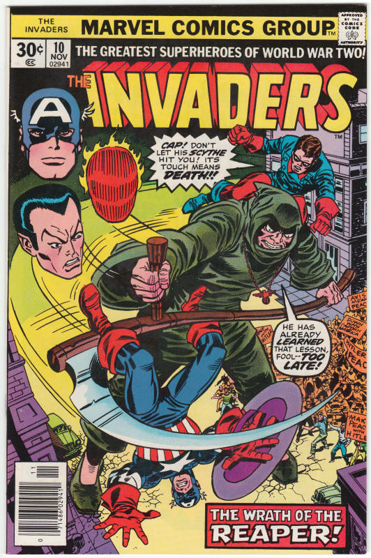 Invaders #10 (1976) 8.0 VF