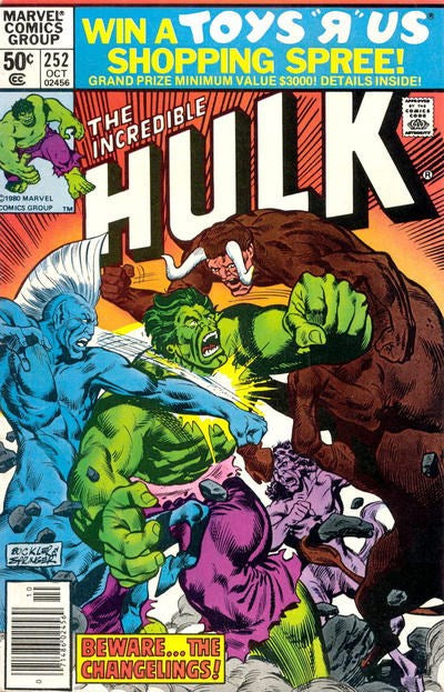 Incredible Hulk #252 (1980) 9.4 NM