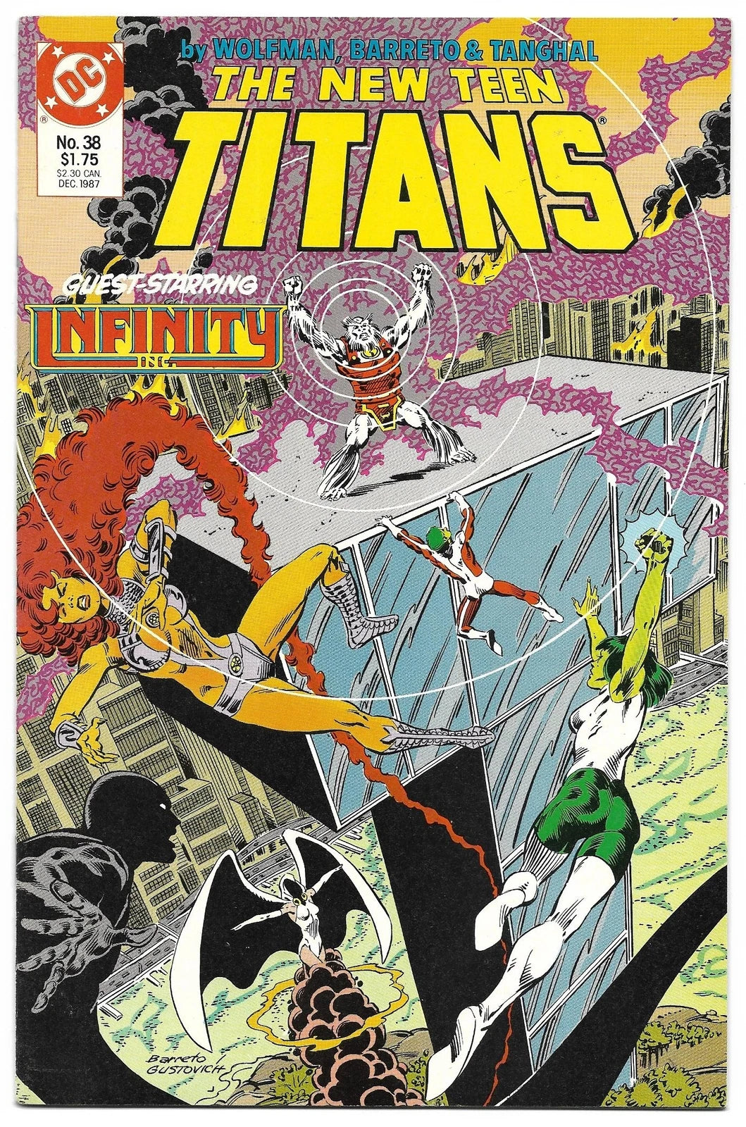New Teen Titans #38 (1987) 9.4 NM