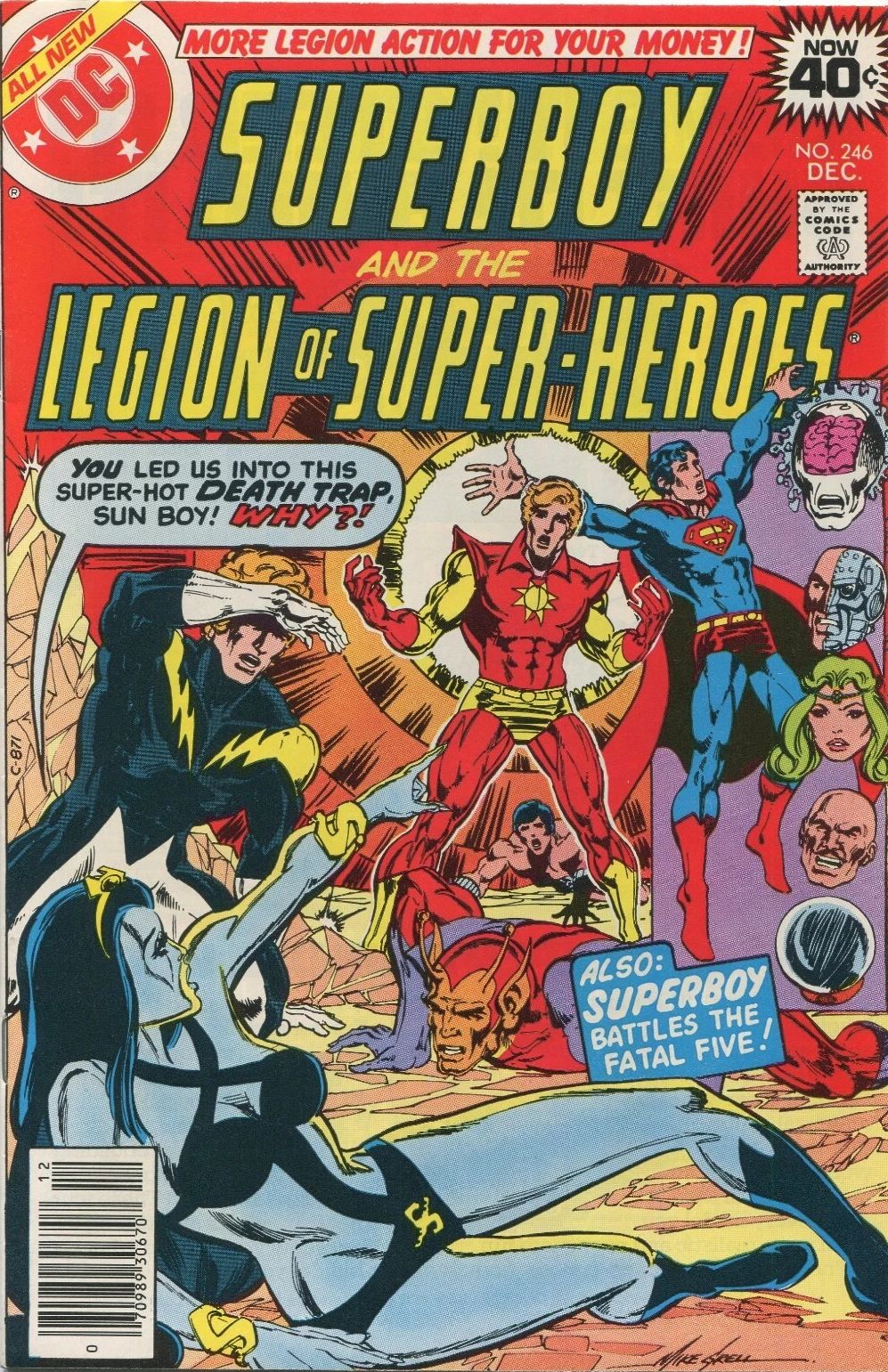 Superboy And The Legion Of Super-Heroes #246 (1978) 9.2 NM-