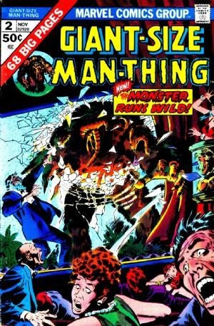Giant-Size Man-Thing #2 (1974) 7.5 VF-