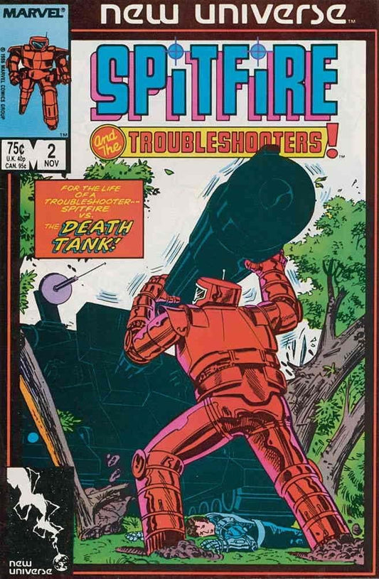 Spitfire And The Troubleshooters #2 (1986) NM- 9.2