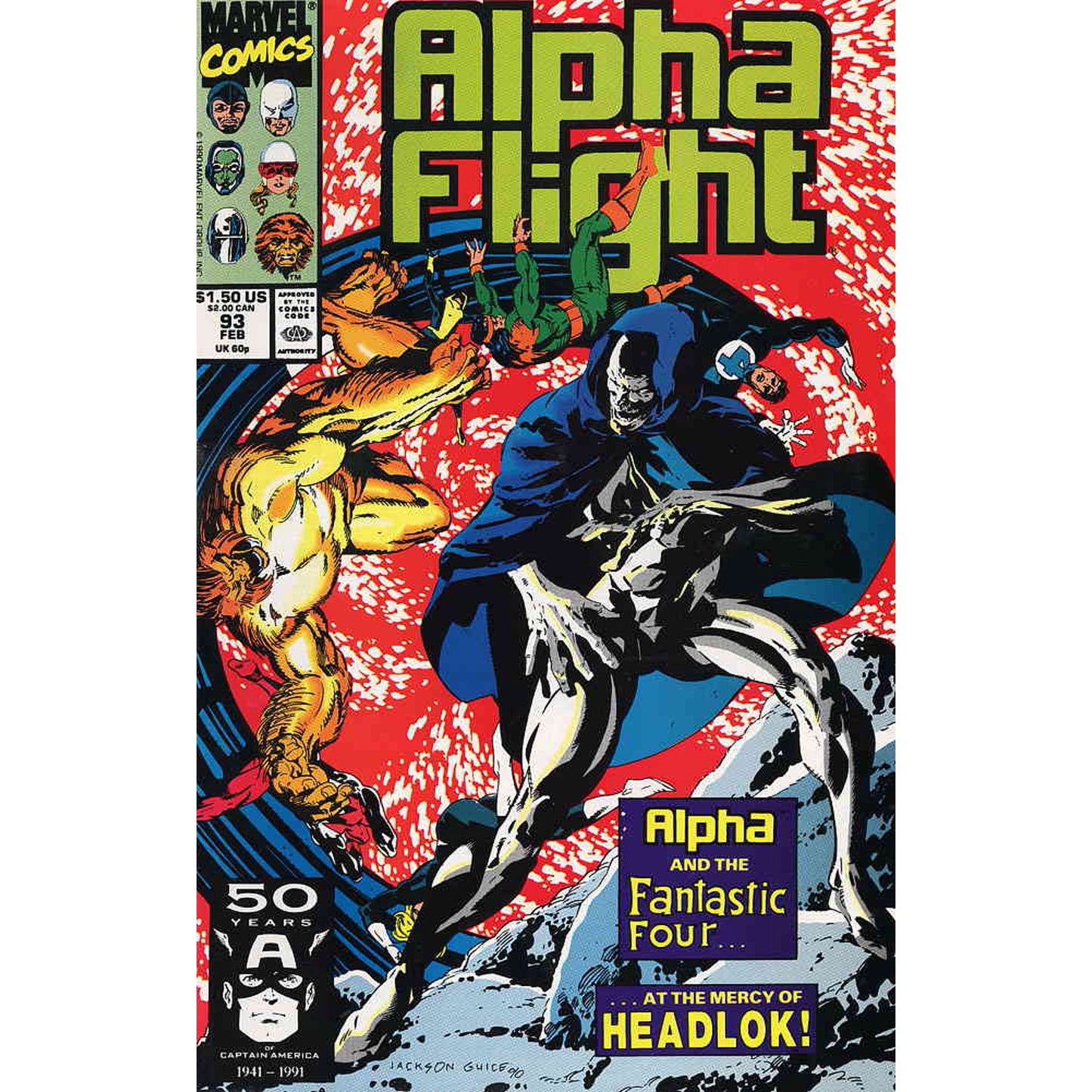 Alpha Flight #93 (1991) VF 8.0