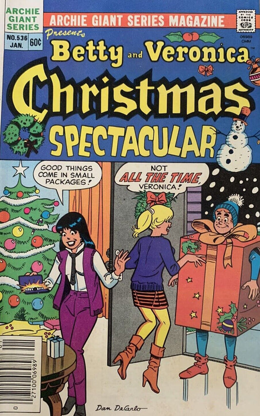 Betty And Veronica Christmas Spectacular #536 (1984) VF- 7.5