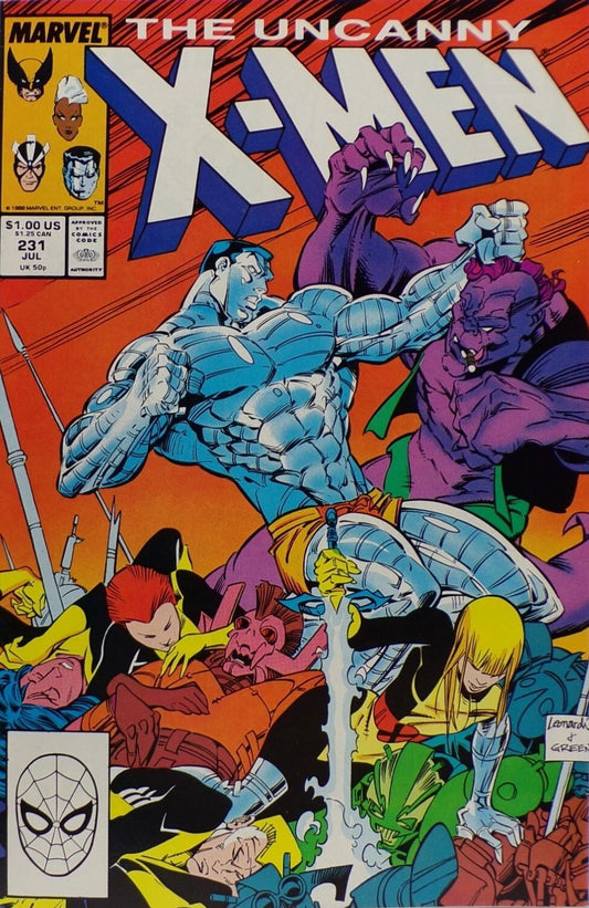 Uncanny X-Men #231 (1988) NM 9.4