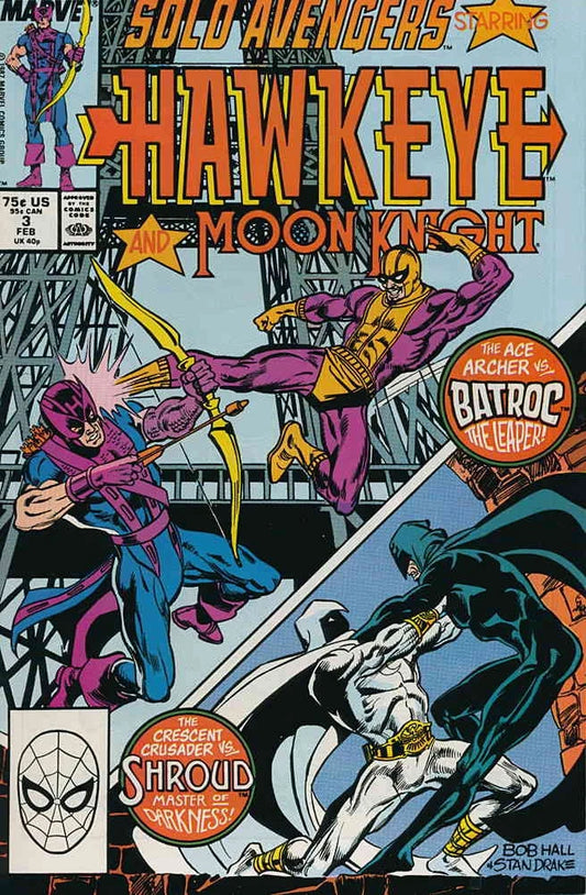 Solo Avengers #3 (1987) NM 9.4