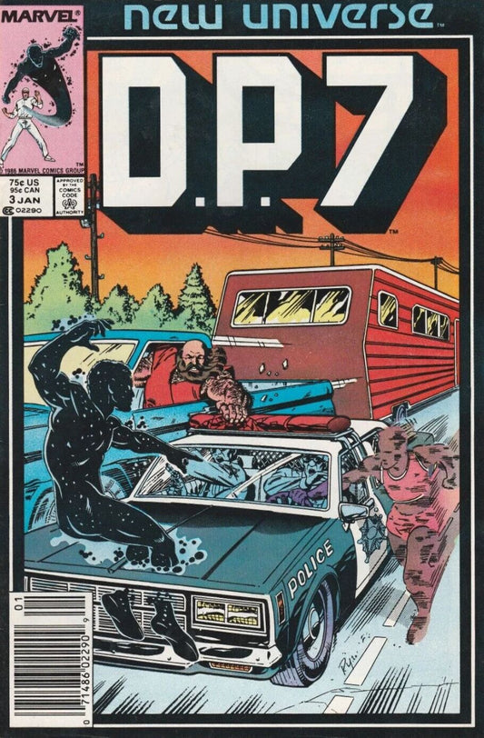 D.P.7 #3 (1987) NM- 9.2