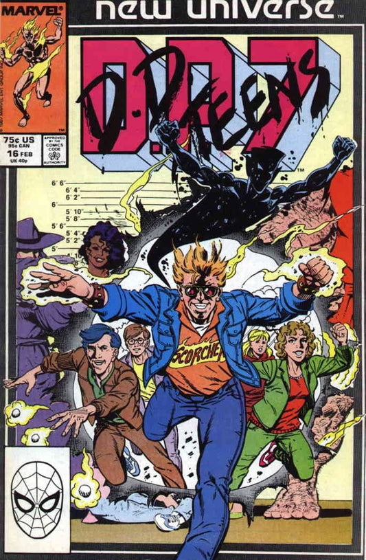 D.P.7 #16 (1988) NM- 9.2