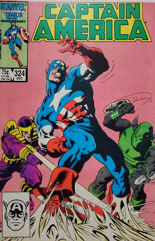 Captain America #324 (1986) 9.4 NM