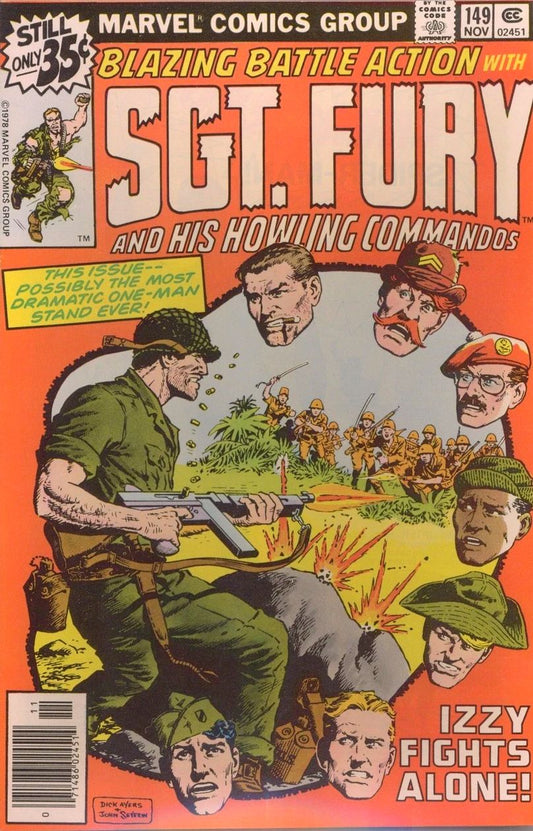 Sgt. Fury and his Howling Commandos #149 (1978) F 6.0