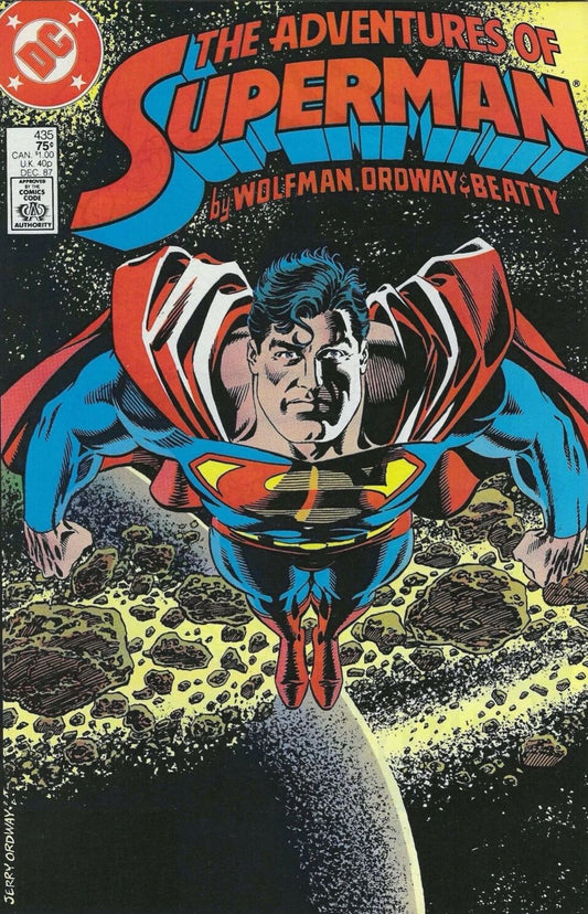 Adventures Of Superman #435 (1987) 9.4 NM