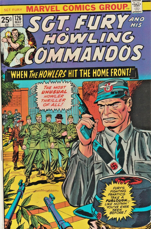 Sgt. Fury and his Howling Commandos #126 (1975) F+ 6.5