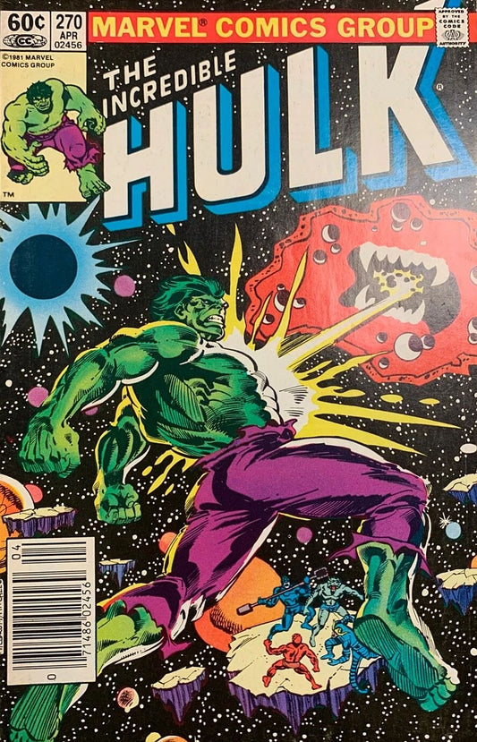 Incredible Hulk #270 (1981) 9.2 NM-