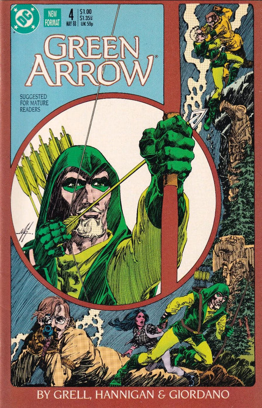 Green Arrow #4 (1988) 9.4 NM