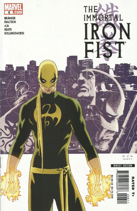 The Immortal Iron Fist #6 (2007) NM 9.4