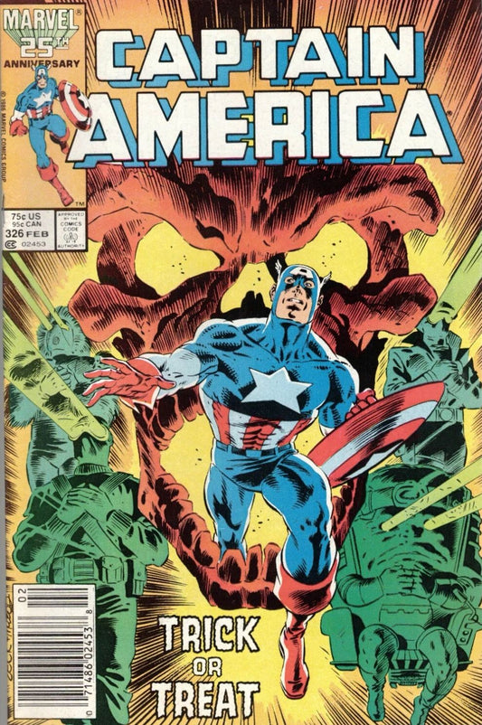 Captain America #326 (1987) 9.2 NM-