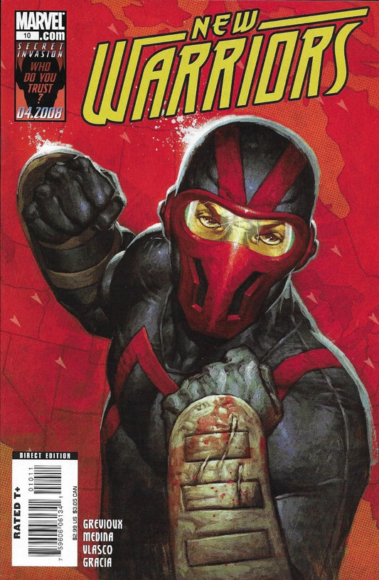 New Warriors #10 (2008) 9.4 NM